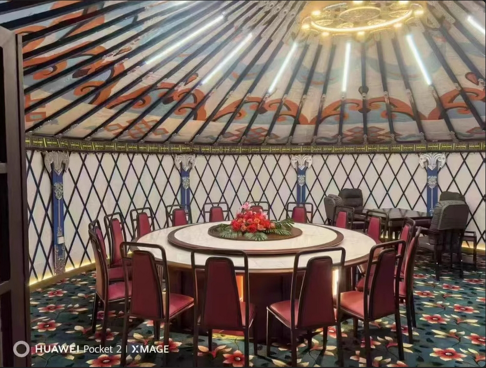 5米蒙古包价格 河南郑州蒙古包厂家 餐饮蒙古包帐篷价格